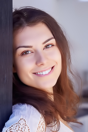 Andrea Sunlight And Shadow Playing Over Her Perfect Body