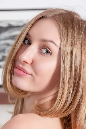 Lia Pink Offering An Enticing Rear View Of Her Luscious Booty In Lacy Panties