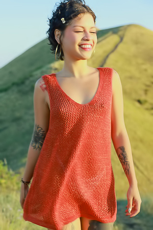 Lilith Baph Short Haired Babe - Inked Kinky Nude In Mountains