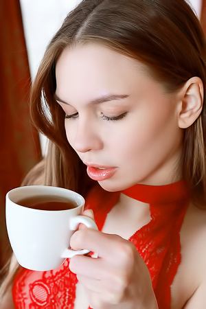 Lana Rose Offers An Irresistible Rear View Of Her Plump-lipped Pussy