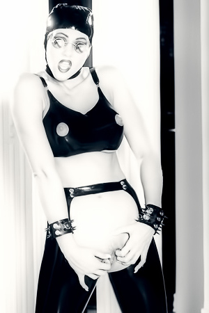 Julia Ann In Latex Superhero Costume From 1995 Penthouse Vault